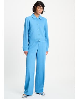 PANTS - Lara Smashing Blue Blauw