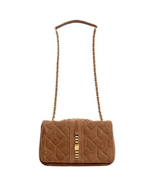 Ann Suede Bag Bruin 1