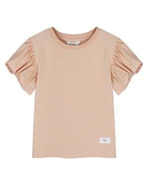 Valencia Tee Puffsleeve Roze