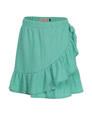 Little Crinckle Skirt Ruffle Groen