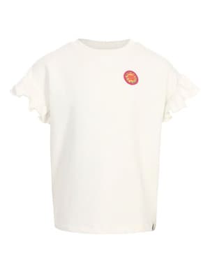 Little Sweater with Ruffles SS Granada Off White