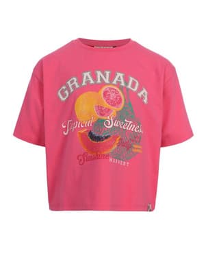 Little T-shirt SS Granada Roze