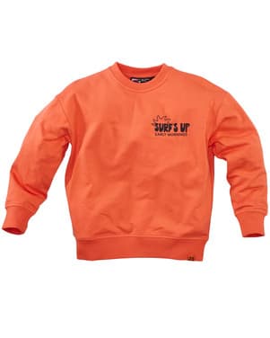 Souf Sweater Backprint Oranje