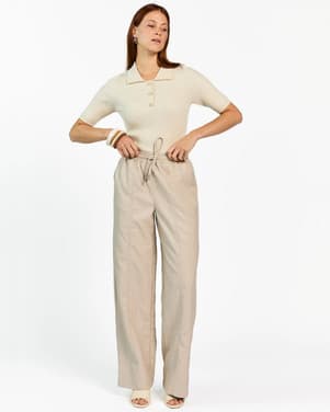 ESILA BROEK PU 689 Beige