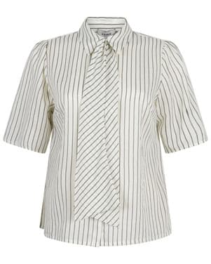 VERONNE STRIPE TIE PES 351 Wit 1