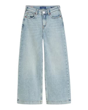 The Wave wideleg jeans Blauw