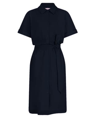 Louni blouse dress Donker Blauw