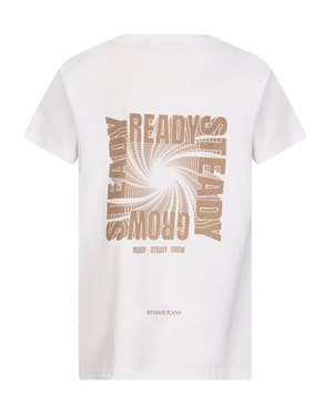 Kyle Tee Backprint Off White