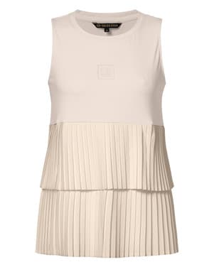 BELLAVITA sleeveless top Off White