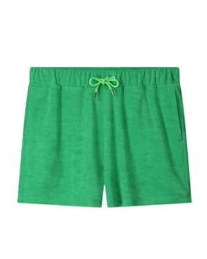 SHORTS - Terry Palm Green Groen