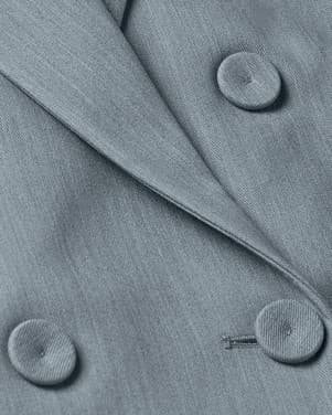 KASSIDY fitted blazer Licht Blauw