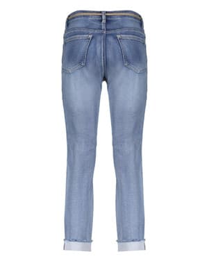 Jeans helen turn-up Blauw