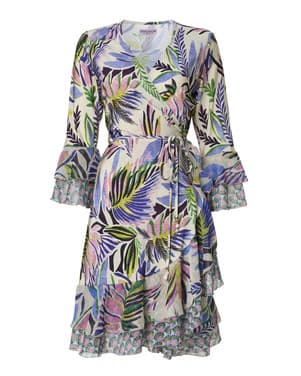 Indy Blue Lotus Dress Roze